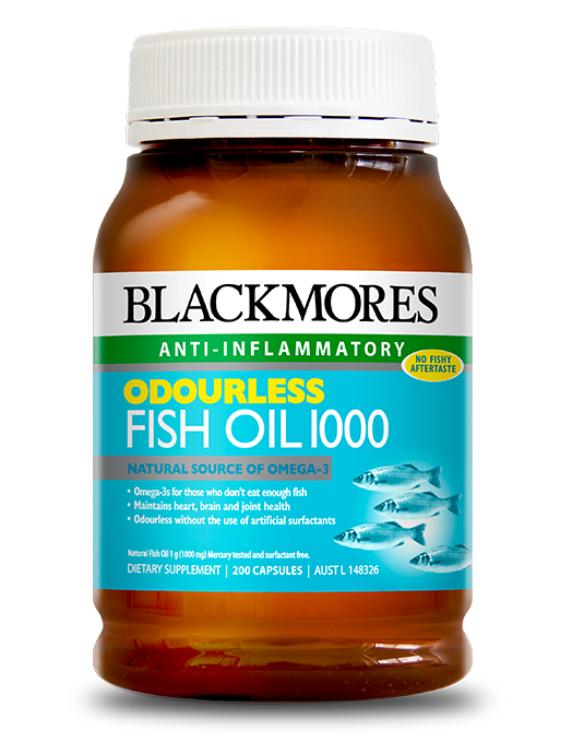 Blackmores Odourless Fish Oil 1000 Blackmores