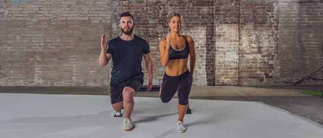 Bench single leg squats