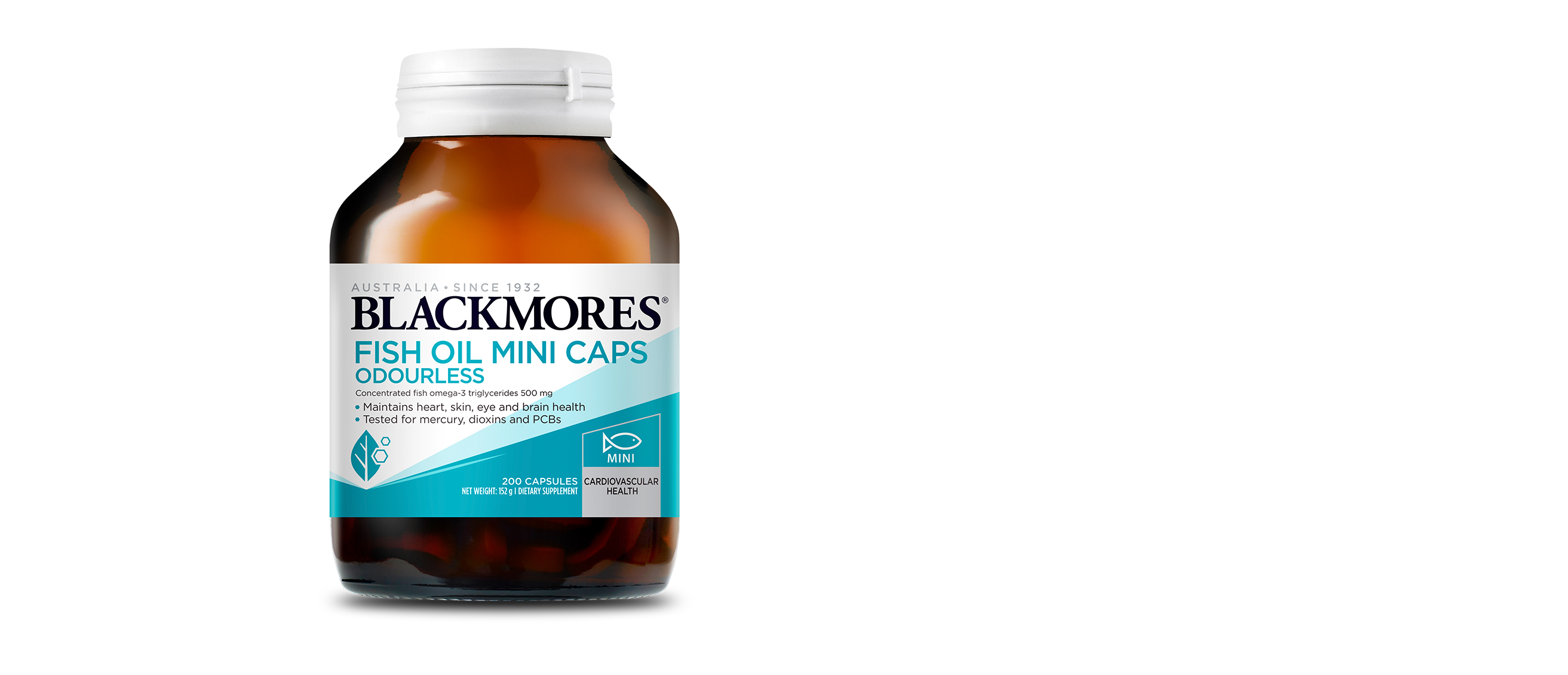 Blackmores Odourless Fish Oil Mini Caps