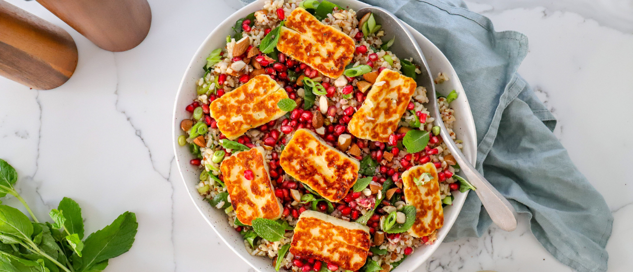 Haloumi grain salad 1260x542